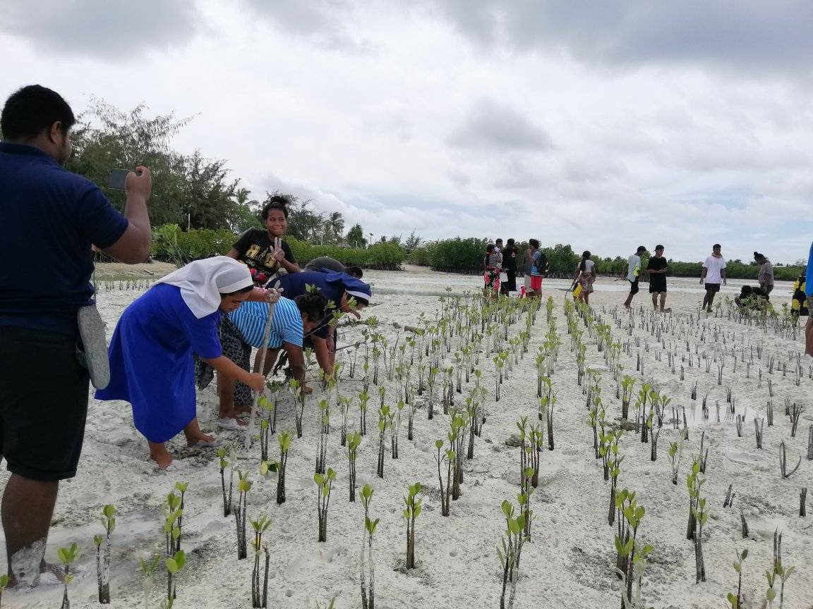 Kiribati desempeña un papel vital en la protección costera