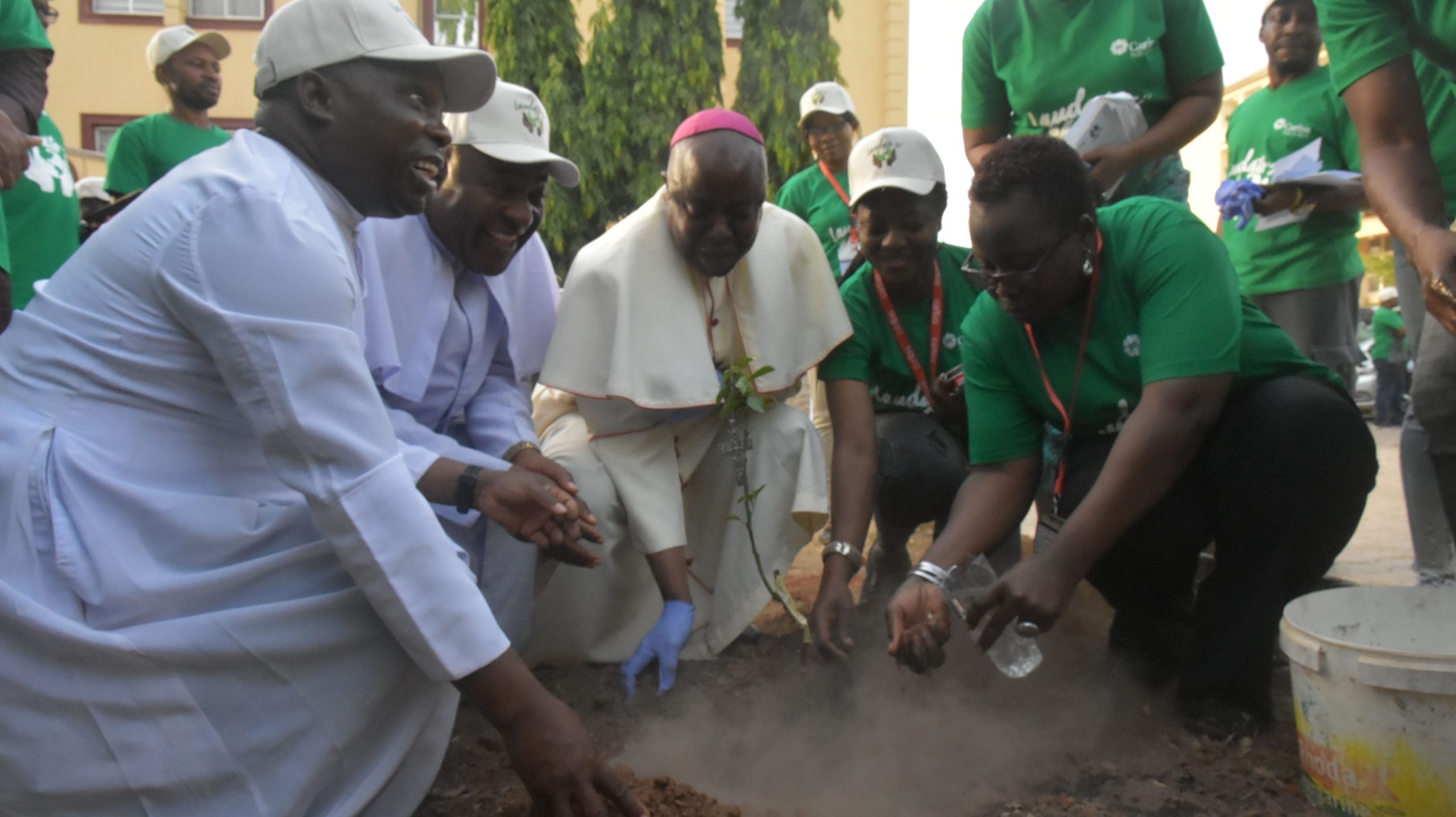 Las diócesis nigerianas echan raíces: “Árboles a millares”